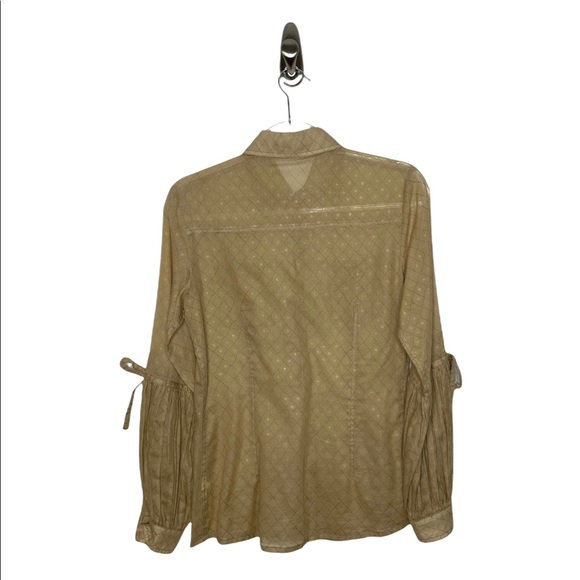 Dorothee Schumacher | Button Up Tan Lurex Small - Picture 5 of 8